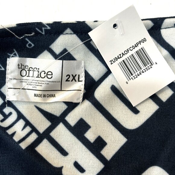 The Office Dunder Mifflin Overalls Jump Suit Unisex NWT - Picture 9 of 9